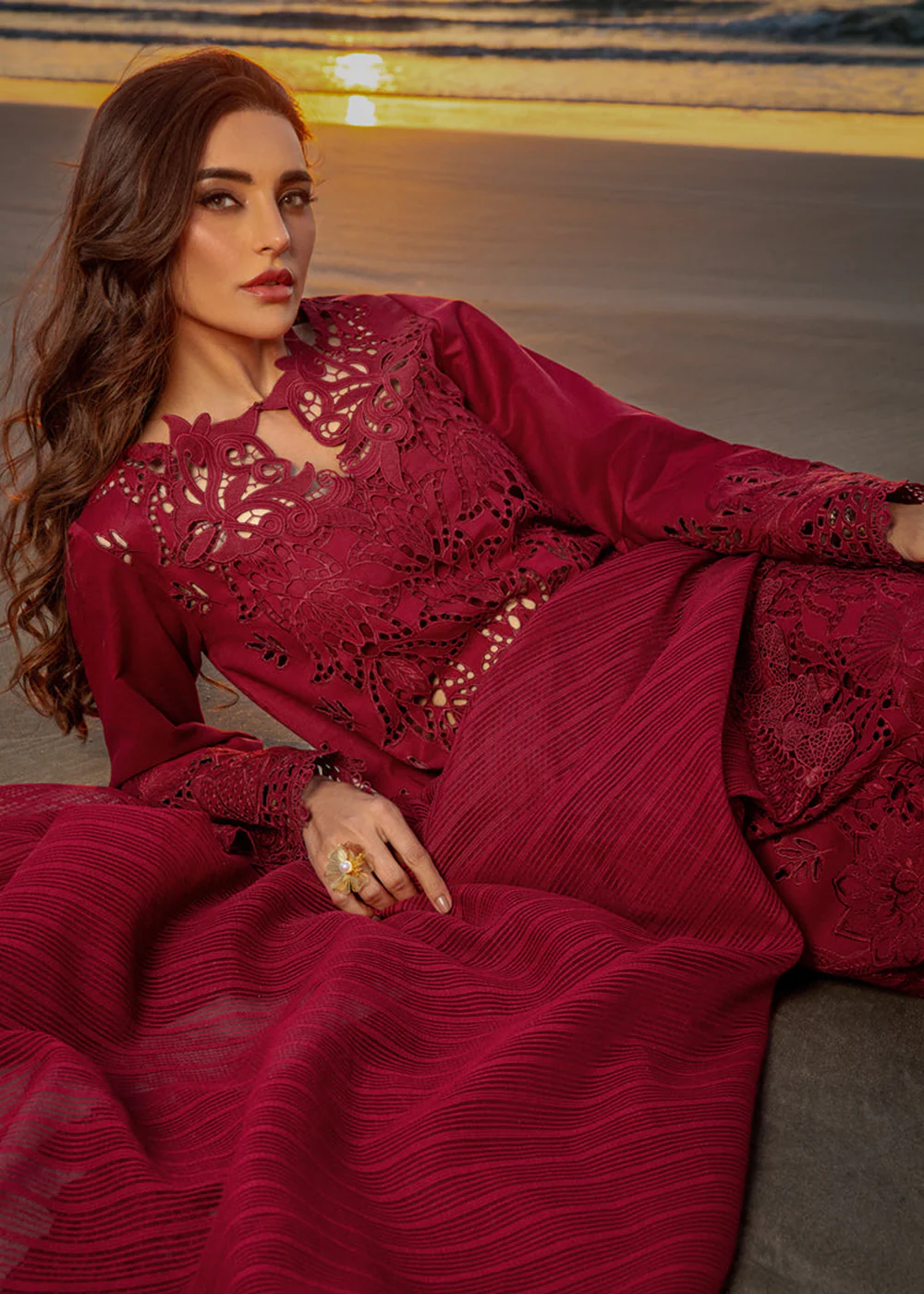 Premium Summer Lawn Collection '25 by Rang Rasiya | Alaya - Image 6
