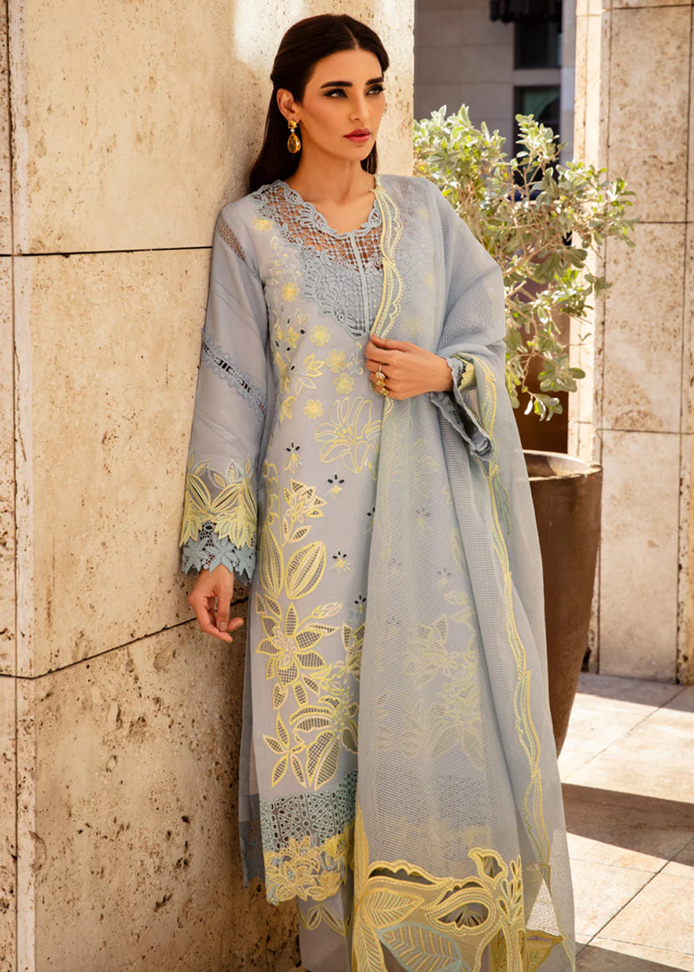 Premium Summer Lawn Collection '25 by Rang Rasiya | Elnaz - Image 6