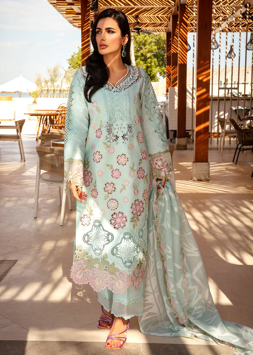 Premium Summer Lawn Collection '25 by Rang Rasiya | Mahsa - Image 4