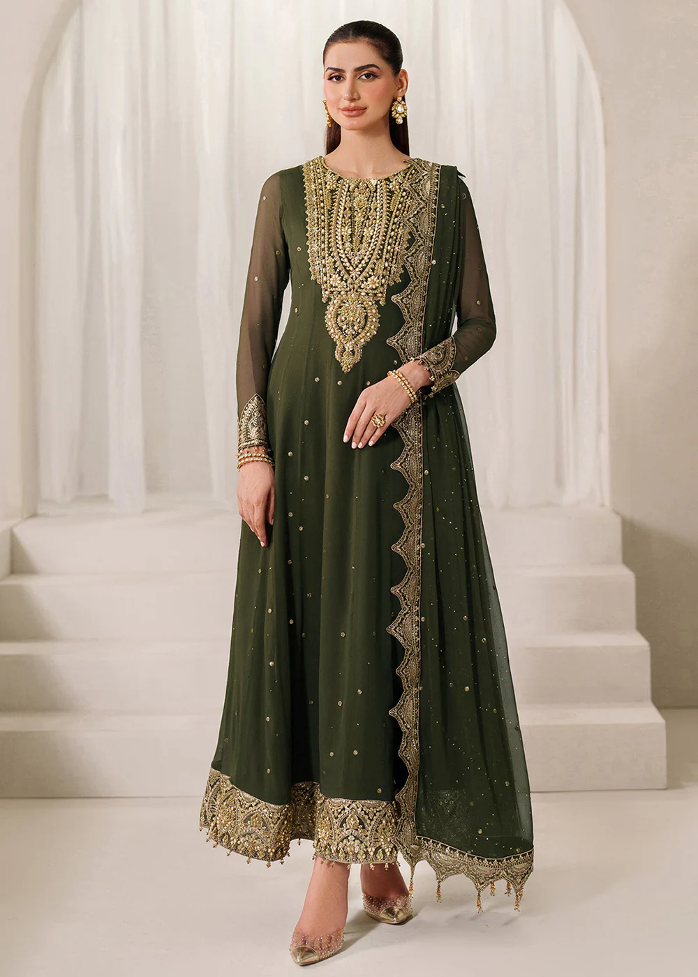 Reena Handwork Luxury Chiffon '25 by Alizeh | AF-4051 Rekha