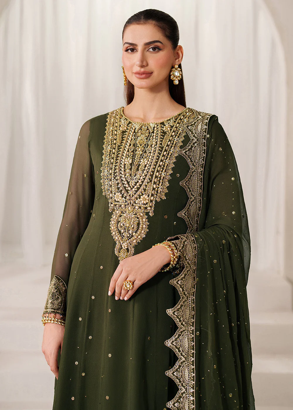 Reena Handwork Luxury Chiffon '25 by Alizeh | AF-4051 Rekha - Image 6