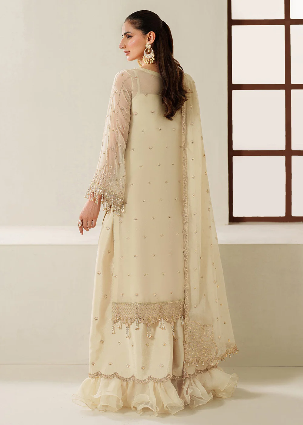 Reena Handwork Luxury Chiffon '25 by Alizeh | AF-4052 Parnoor - Image 3