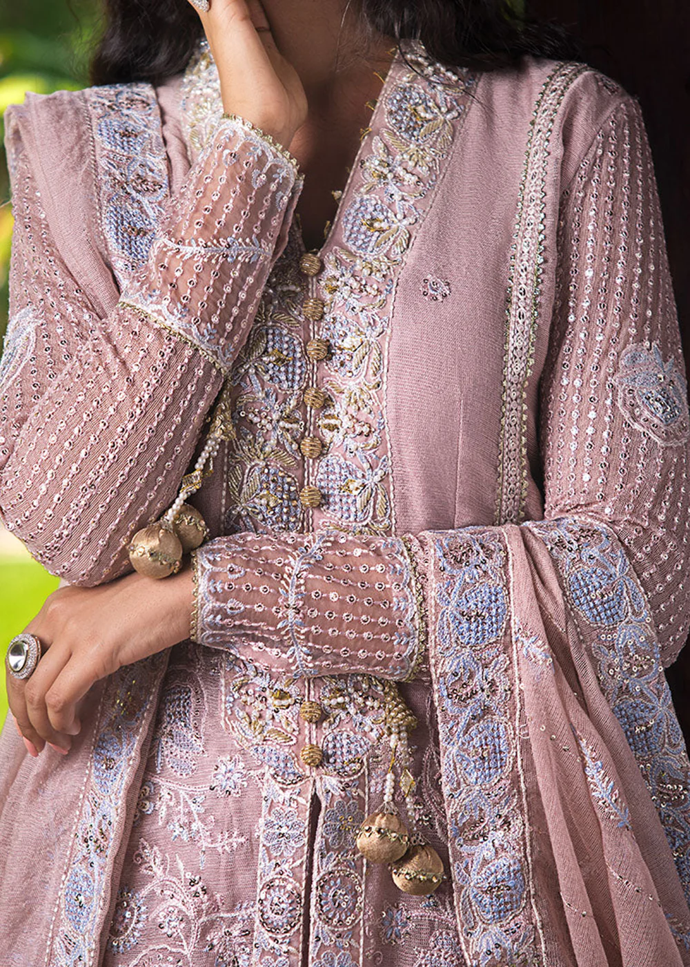 Roohi Luxury Formal Collection '24 by Mushq | JANVI - Image 7