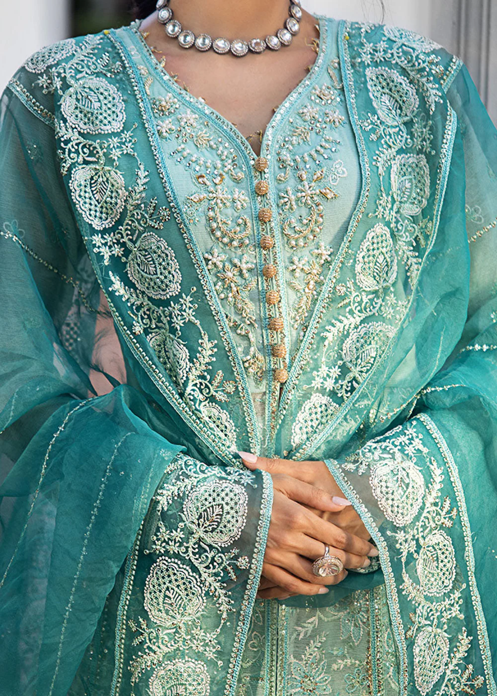 Roohi Luxury Formal Collection '24 by Mushq | MEERA - Image 4