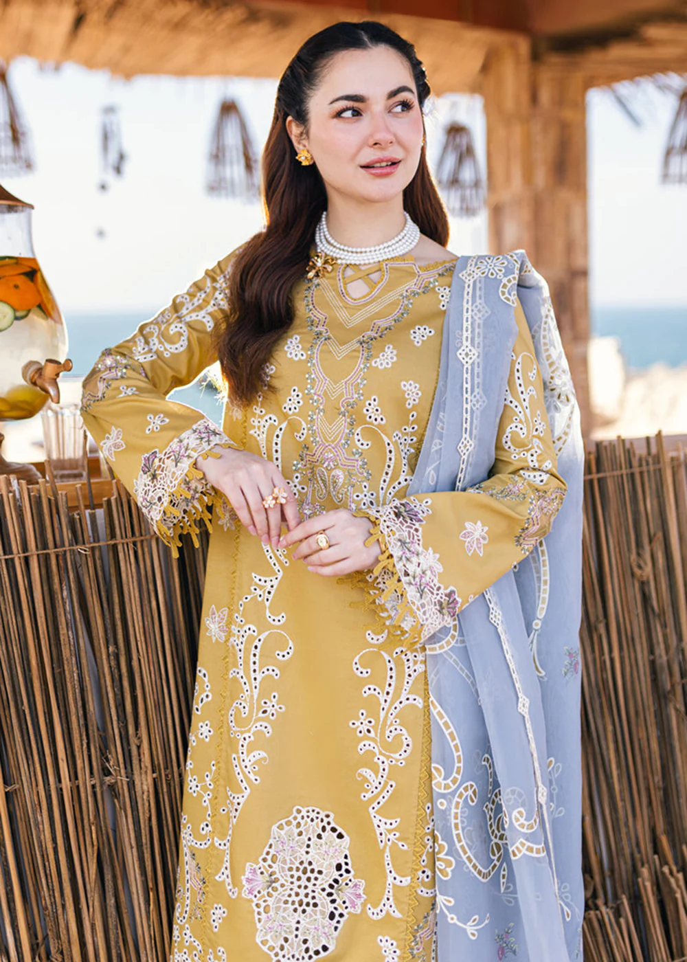 Sahil Kinare Luxury Lawn '24 by Qalamkar | FP-03 SELMA - Image 2