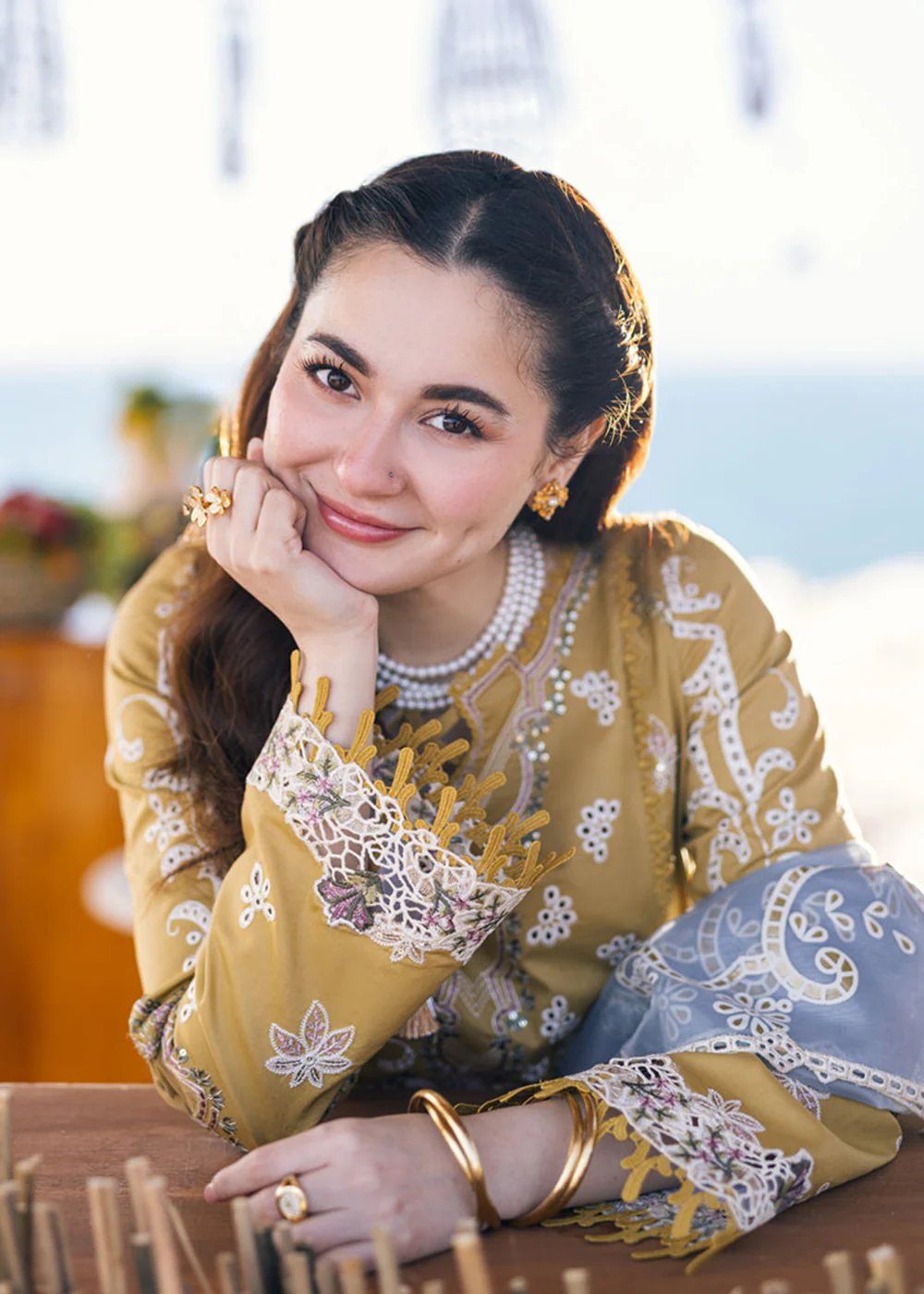 Sahil Kinare Luxury Lawn '24 by Qalamkar | FP-03 SELMA - Image 4