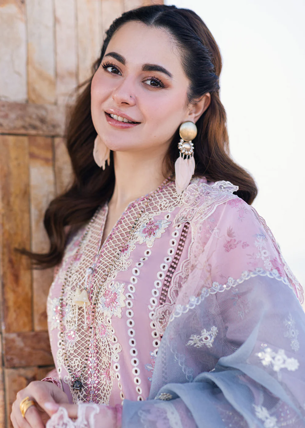 Sahil Kinare Luxury Lawn '24 by Qalamkar | FP-10 LINA - Image 2