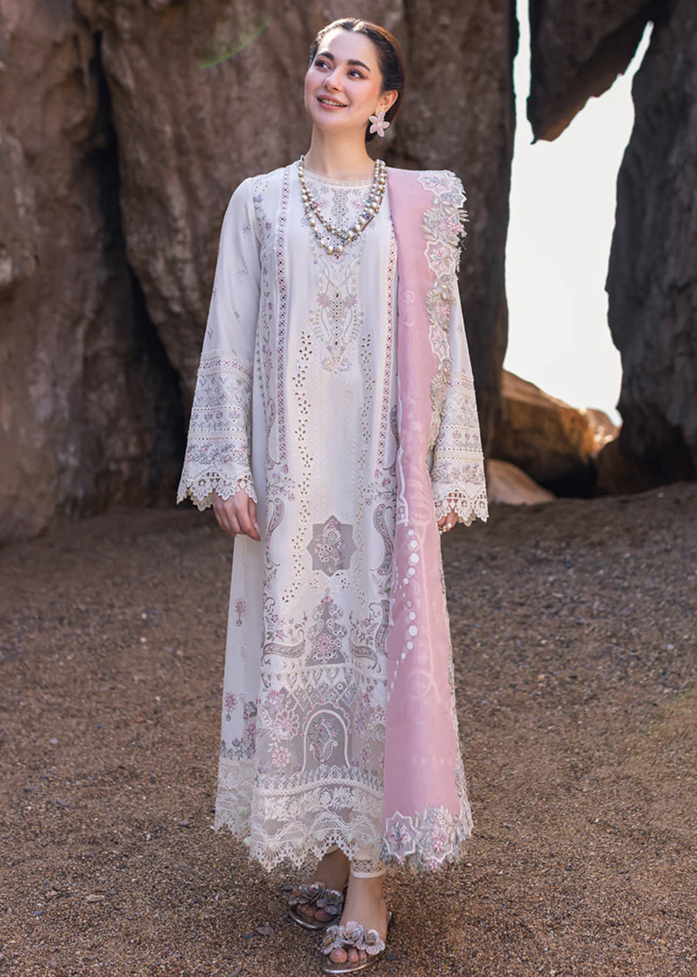 Sahil Kinare Luxury Lawn '24 by Qalamkar | FP-13 MELEK