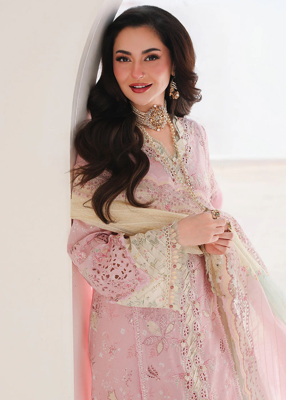Sahil Luxury Lawn '26 by Qalamkar | SA-09 HANIYA - Image 5