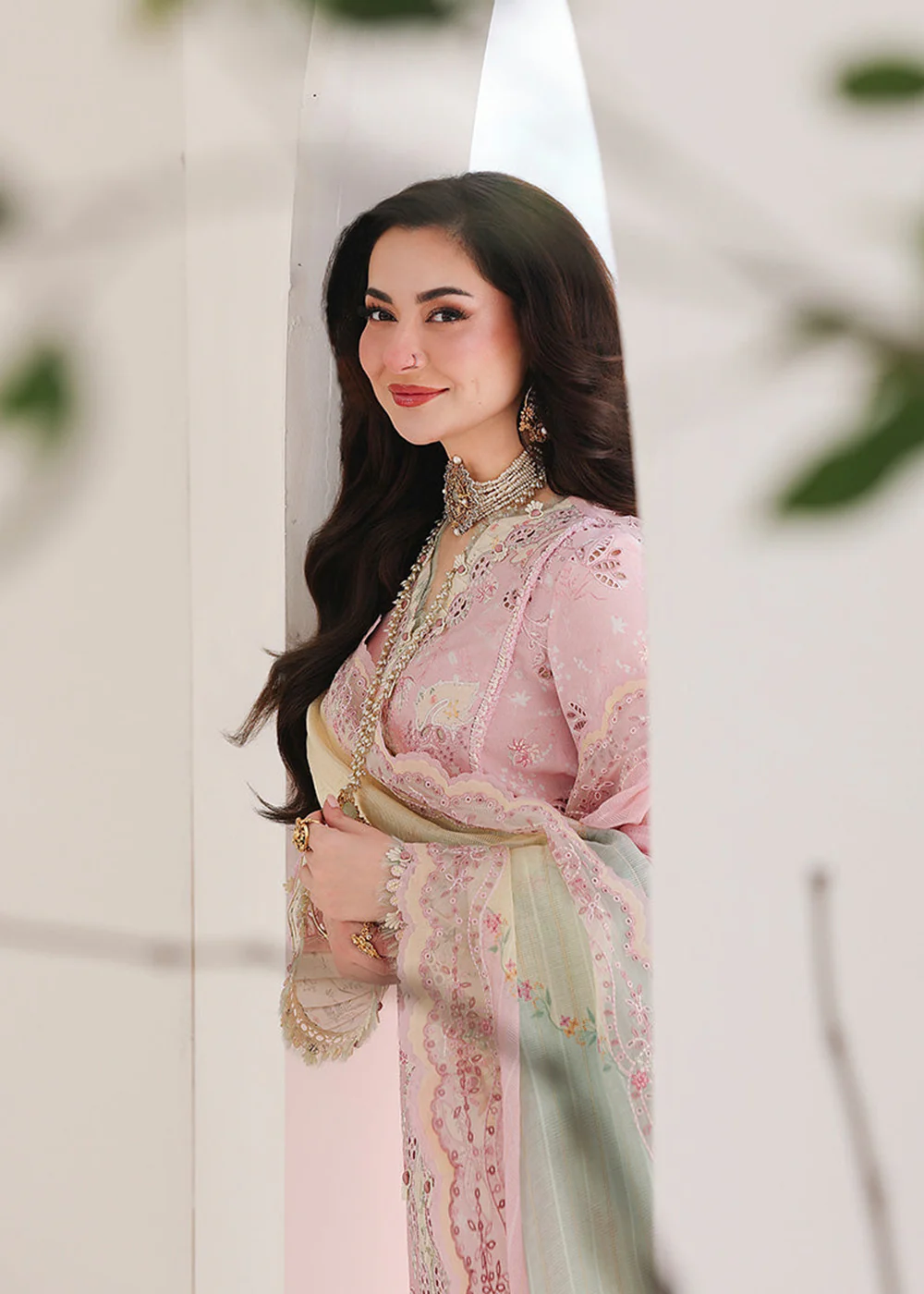 Sahil Luxury Lawn '26 by Qalamkar | SA-09 HANIYA - Image 9