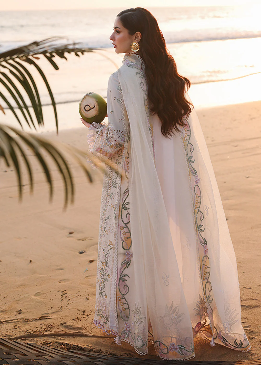 Sahil Luxury Lawn '26 by Qalamkar | SA-10 ILARA - Image 3
