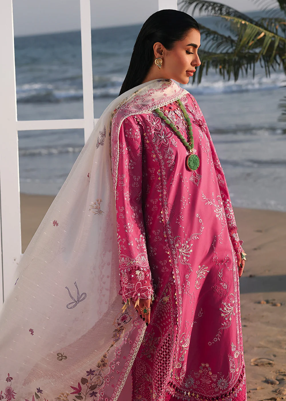Sahil Luxury Lawn '26 by Qalamkar | SA-13 TARA - Image 4