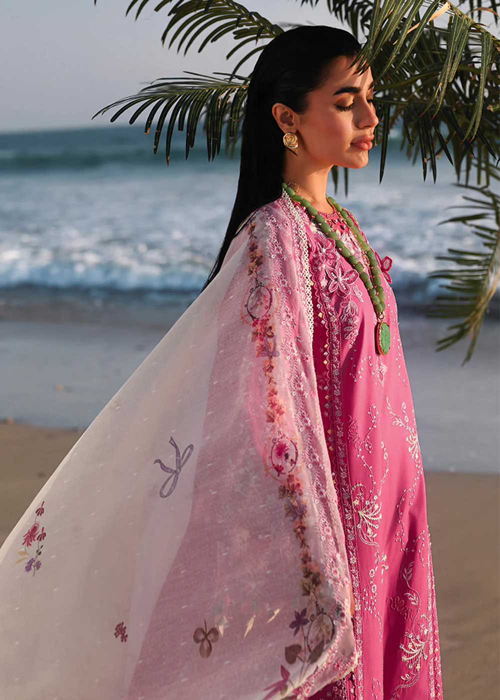 Sahil Luxury Lawn '26 by Qalamkar | SA-13 TARA - Image 5