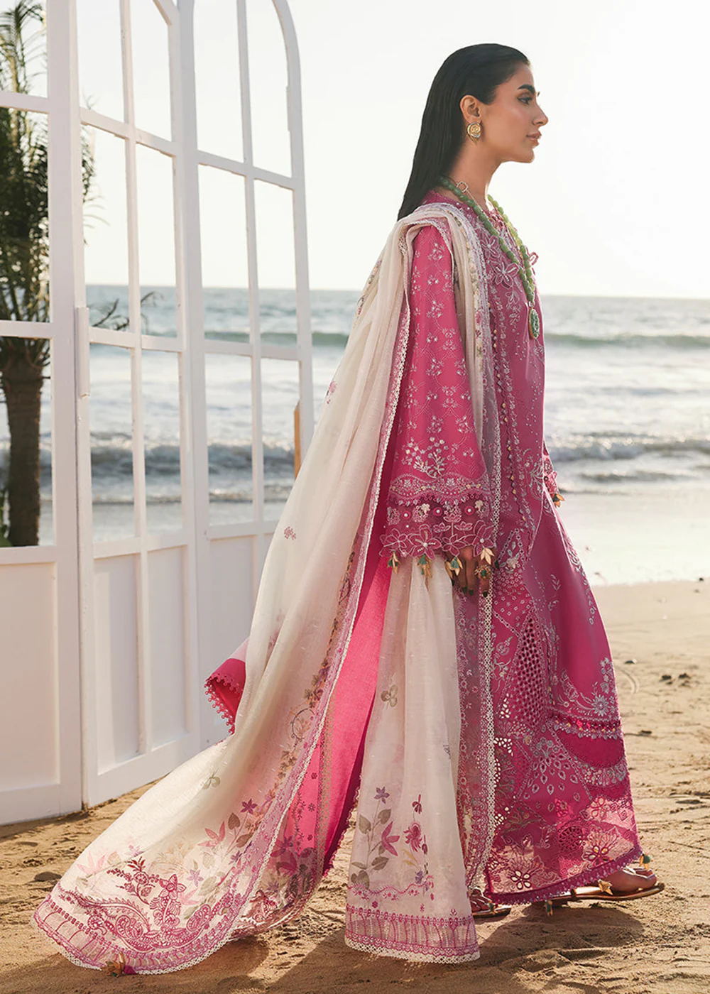 Sahil Luxury Lawn '26 by Qalamkar | SA-13 TARA - Image 6