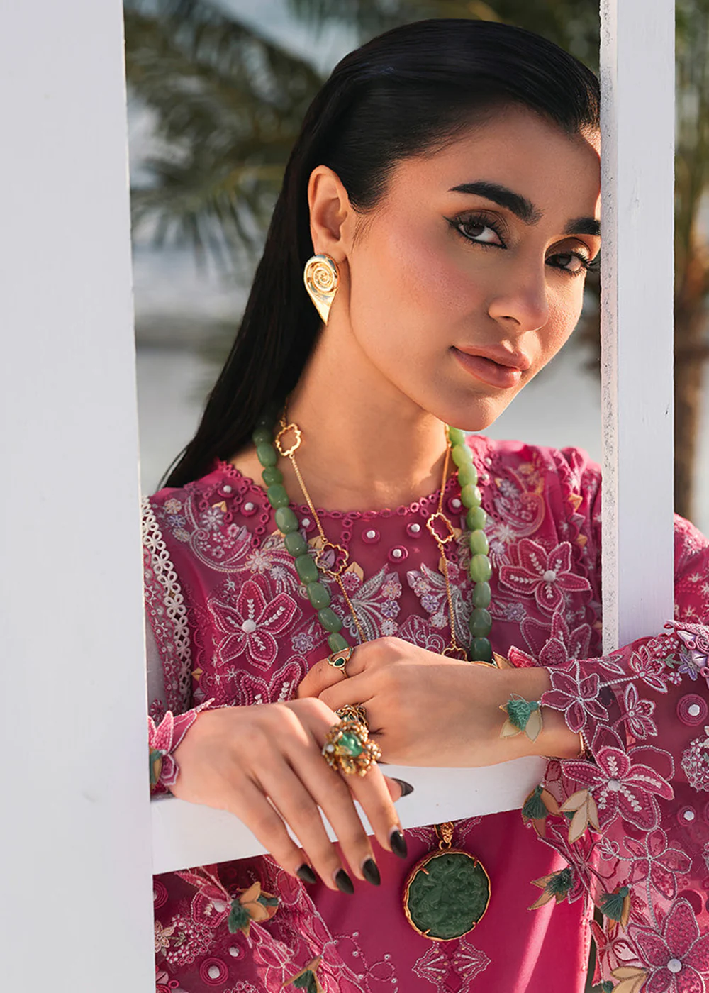 Sahil Luxury Lawn '26 by Qalamkar | SA-13 TARA - Image 8