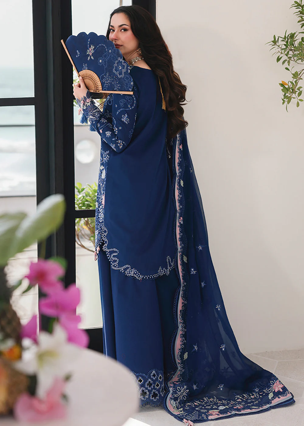 Sahil Luxury Lawn '26 by Qalamkar | SA-16 ESMA - Image 3
