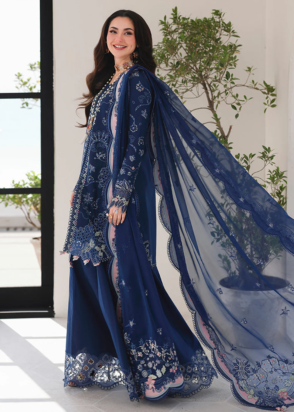 Sahil Luxury Lawn '26 by Qalamkar | SA-16 ESMA - Image 4