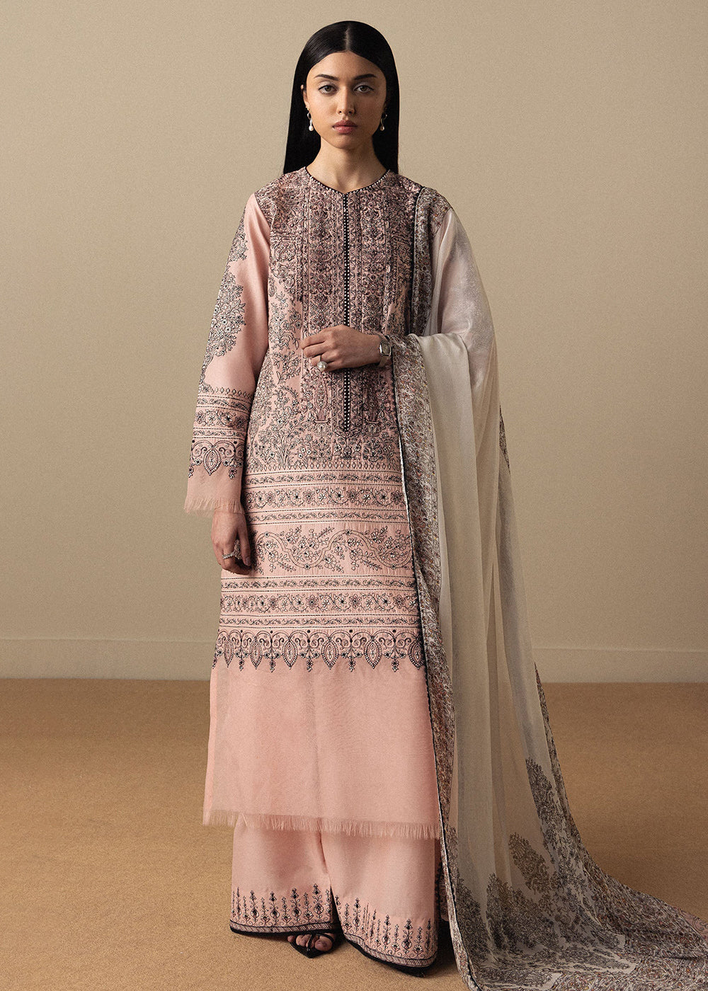 Satori Luxury Lawn '26 by Zara Shahjahan | Akahana-D11