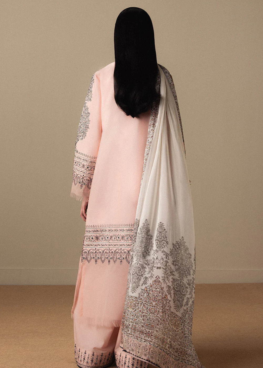 Satori Luxury Lawn '26 by Zara Shahjahan | Akahana-D11 - Image 3
