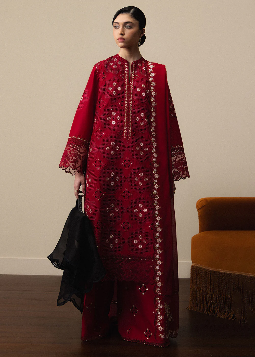 Satori Luxury Lawn '26 by Zara Shahjahan | Akari-D8