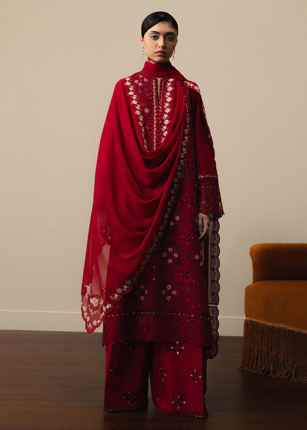 Satori Luxury Lawn '26 by Zara Shahjahan | Akari-D8 - Image 4