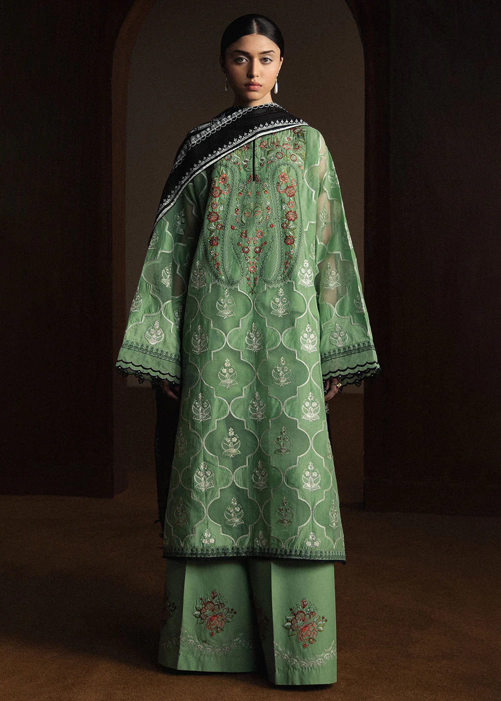 Satori Luxury Lawn '26 by Zara Shahjahan | Midoriya-D6