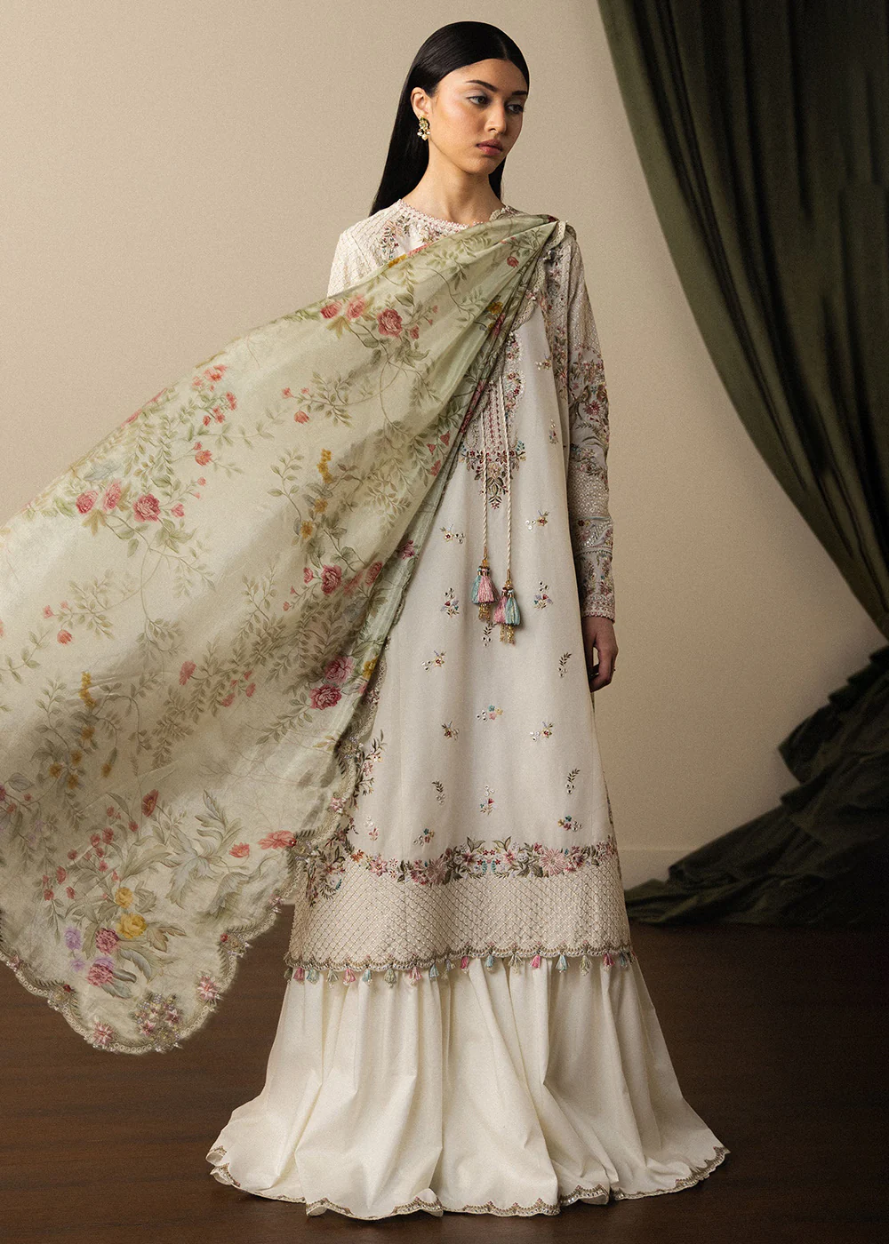 Satori Luxury Lawn '26 by Zara Shahjahan | Shiori-D5 - Image 4