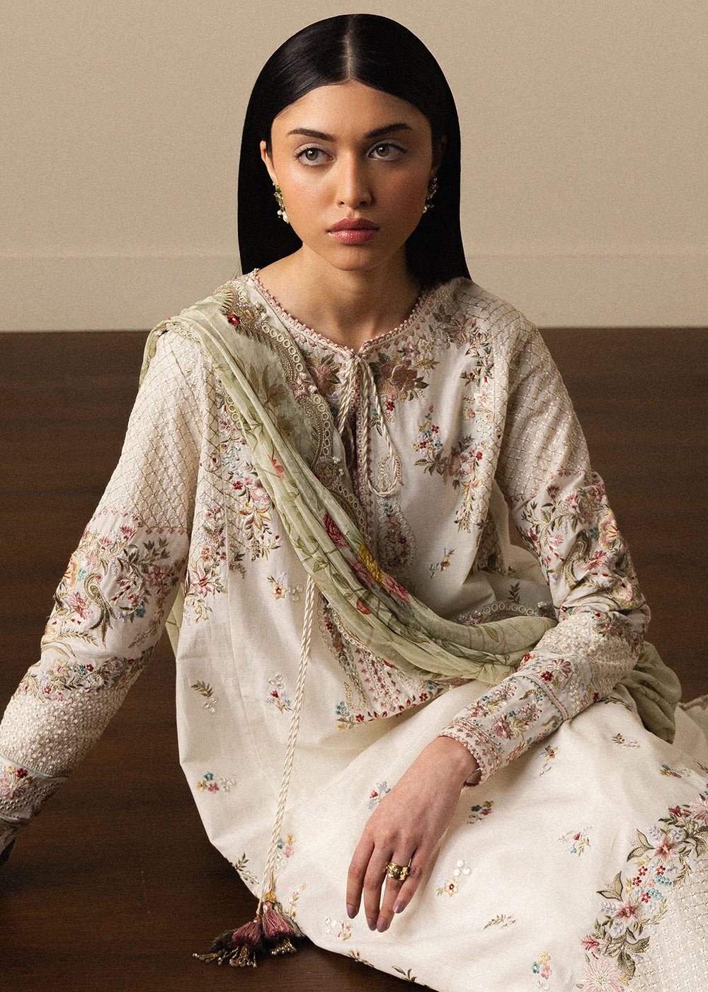 Satori Luxury Lawn '26 by Zara Shahjahan | Shiori-D5 - Image 5