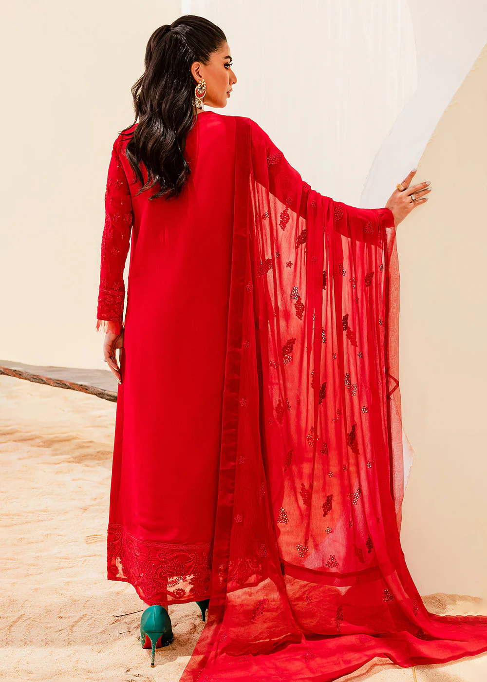 Sejal Luxury Formals 2023 by Maryum & Maria | FIRE WHIRL (QS23-510) - Image 3