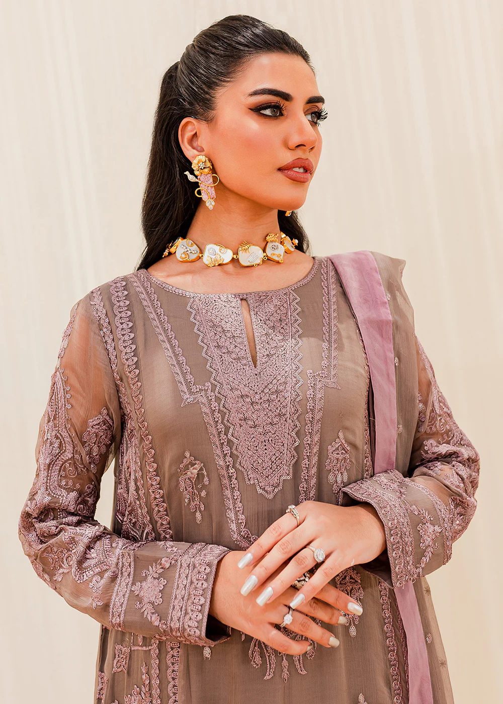 Sejal Luxury Formals 2023 by Maryum & Maria | WOODROSE (QS23-508) - Image 2