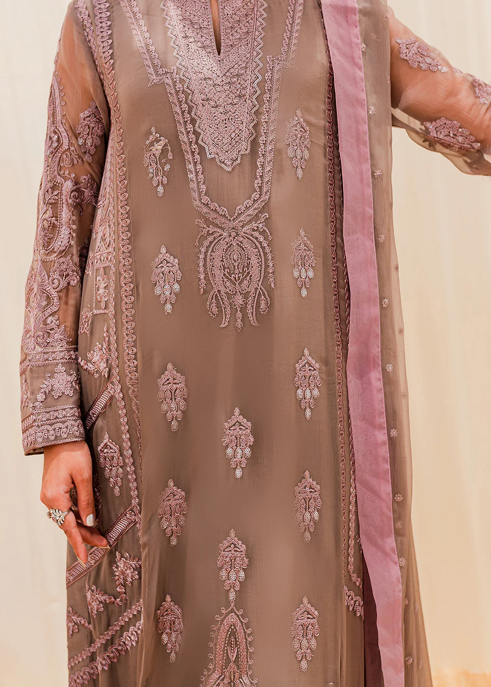 Sejal Luxury Formals 2023 by Maryum & Maria | WOODROSE (QS23-508) - Image 5