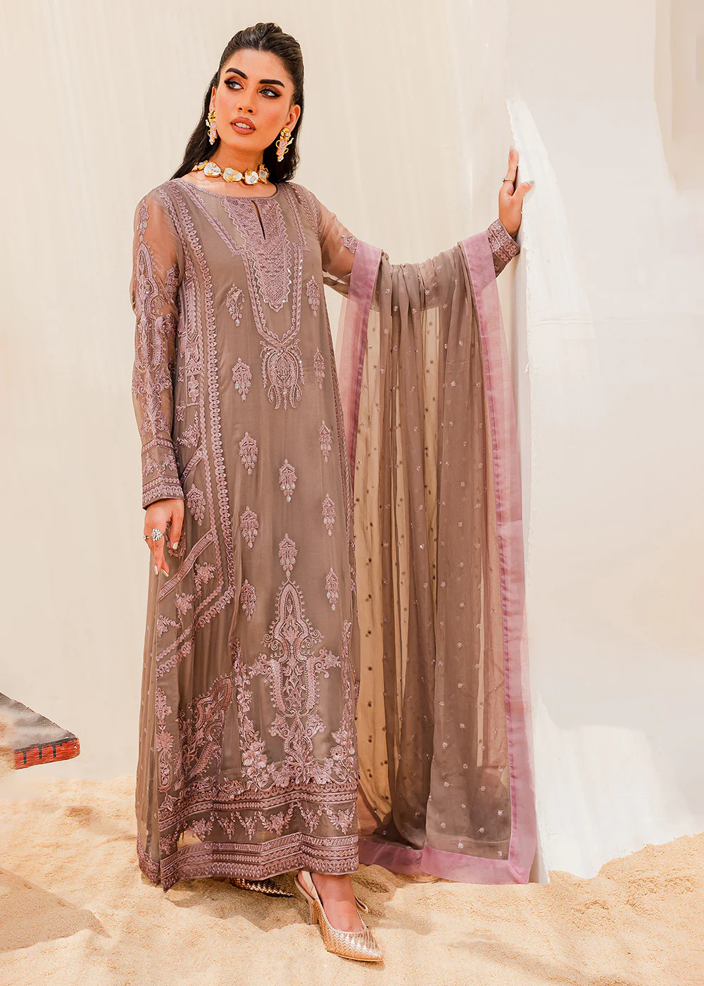 Sejal Luxury Formals 2023 by Maryum & Maria | WOODROSE (QS23-508) - Image 7