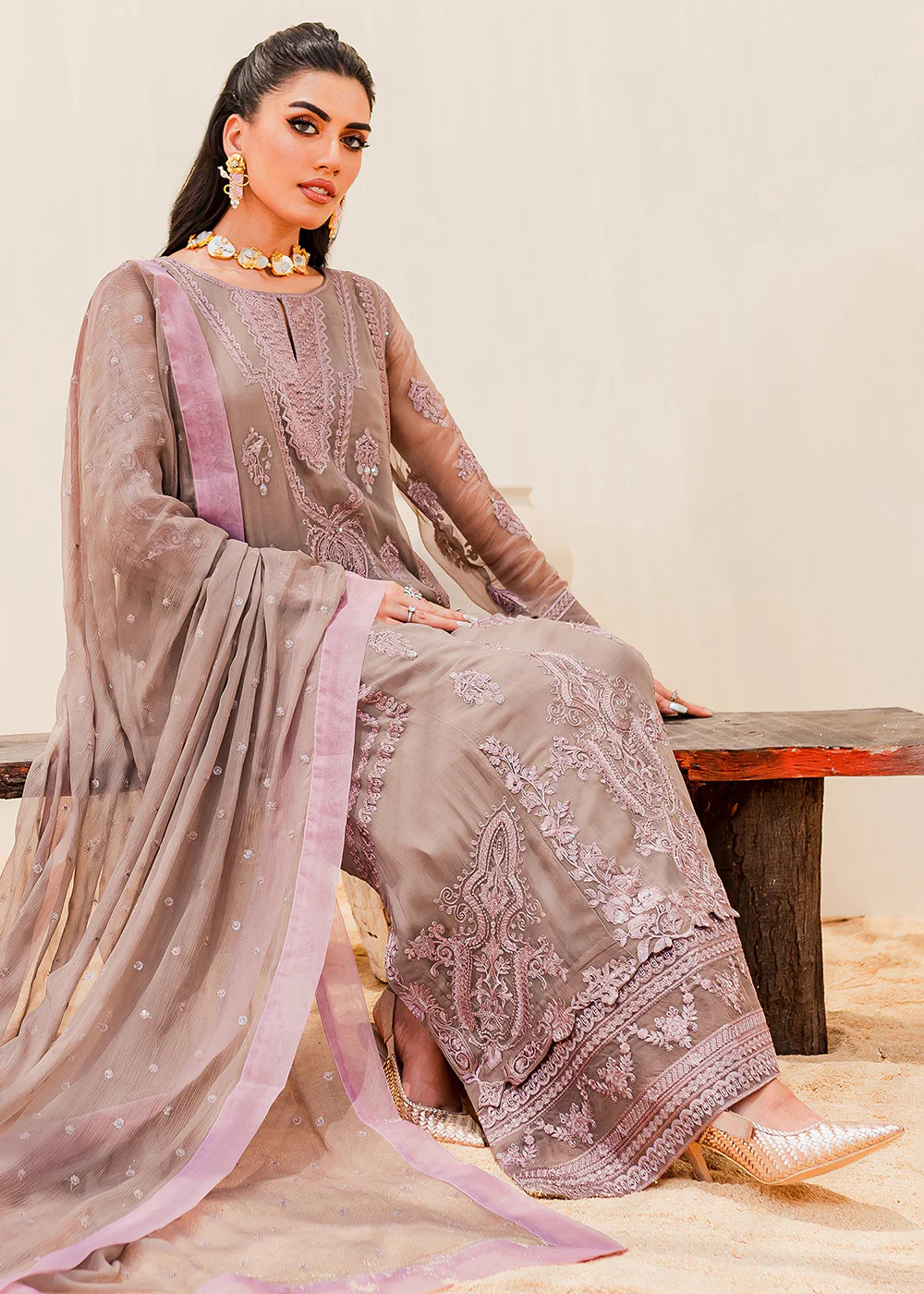 Sejal Luxury Formals 2023 by Maryum & Maria | WOODROSE (QS23-508) - Image 8