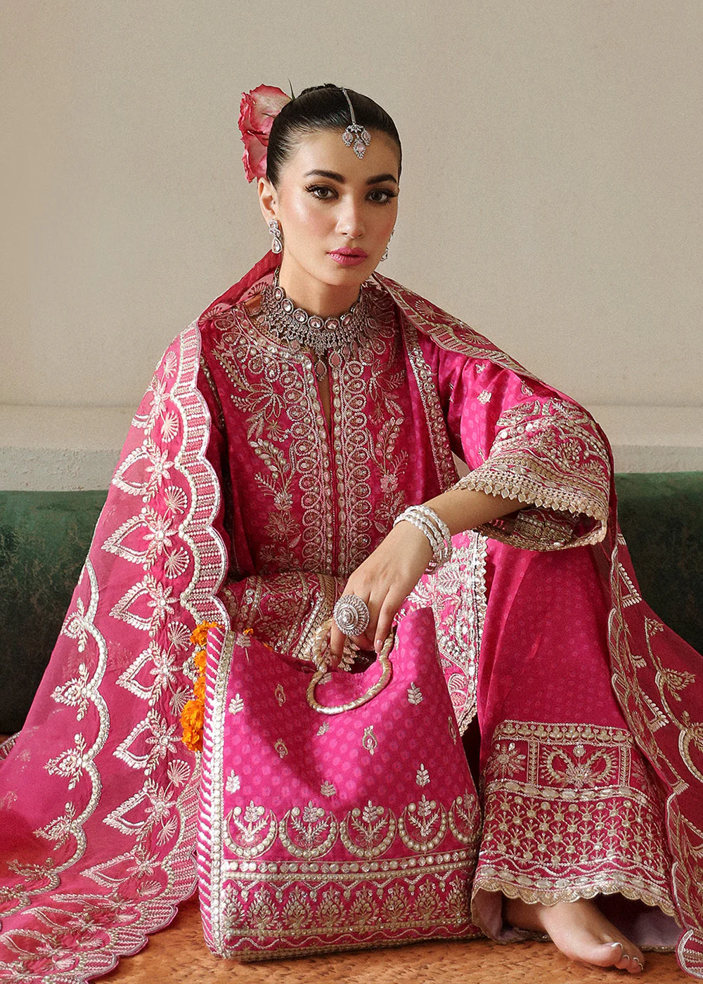 Shehnai Wedding Formals '24 by Afrozeh | Hoor - Image 4