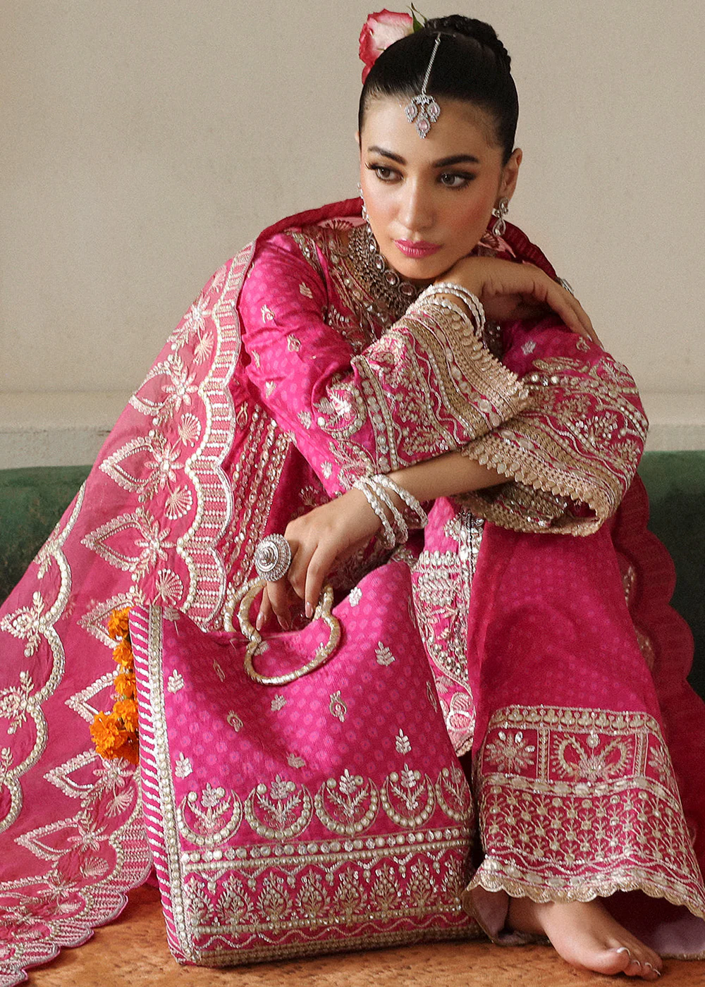 Shehnai Wedding Formals '24 by Afrozeh | Hoor - Image 5