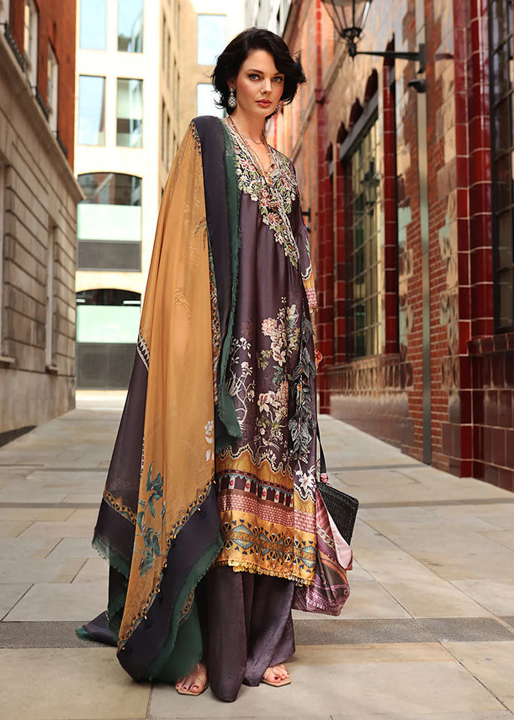Silk Collection 2023 by Sobia Nazir | D01 - Image 4