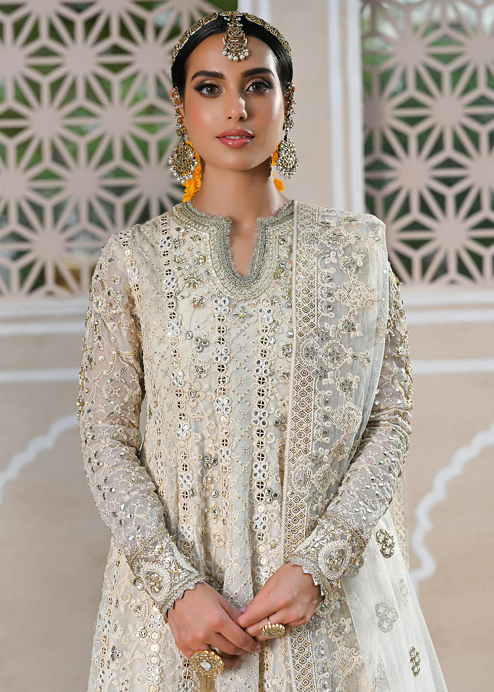 Singhar Wedding Formals '24 by Qalamkar | RF-03 BAHAR - Image 4