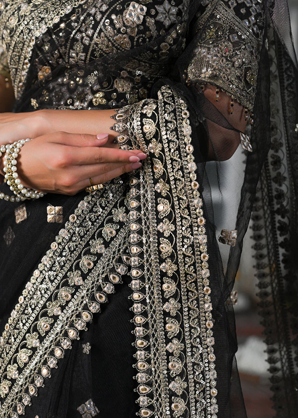 Singhar Wedding Formals '24 by Qalamkar | RF-08 MINHA - Image 6