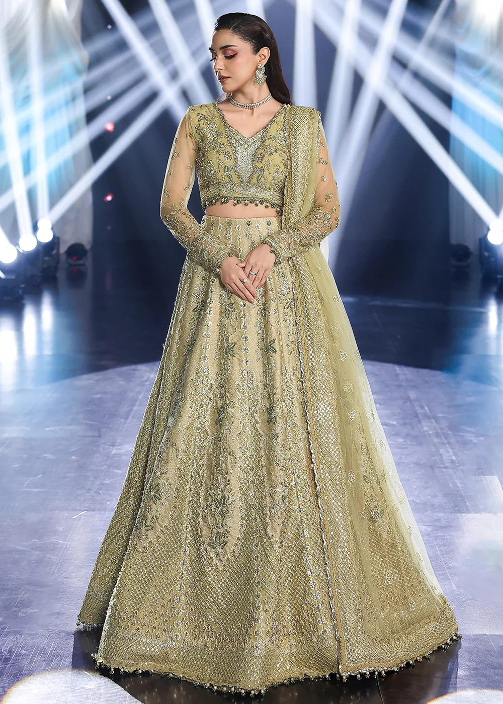 Stardom Formals Handwork '25 by Elaf | ESH-07 MINT MAJESTY - Image 5