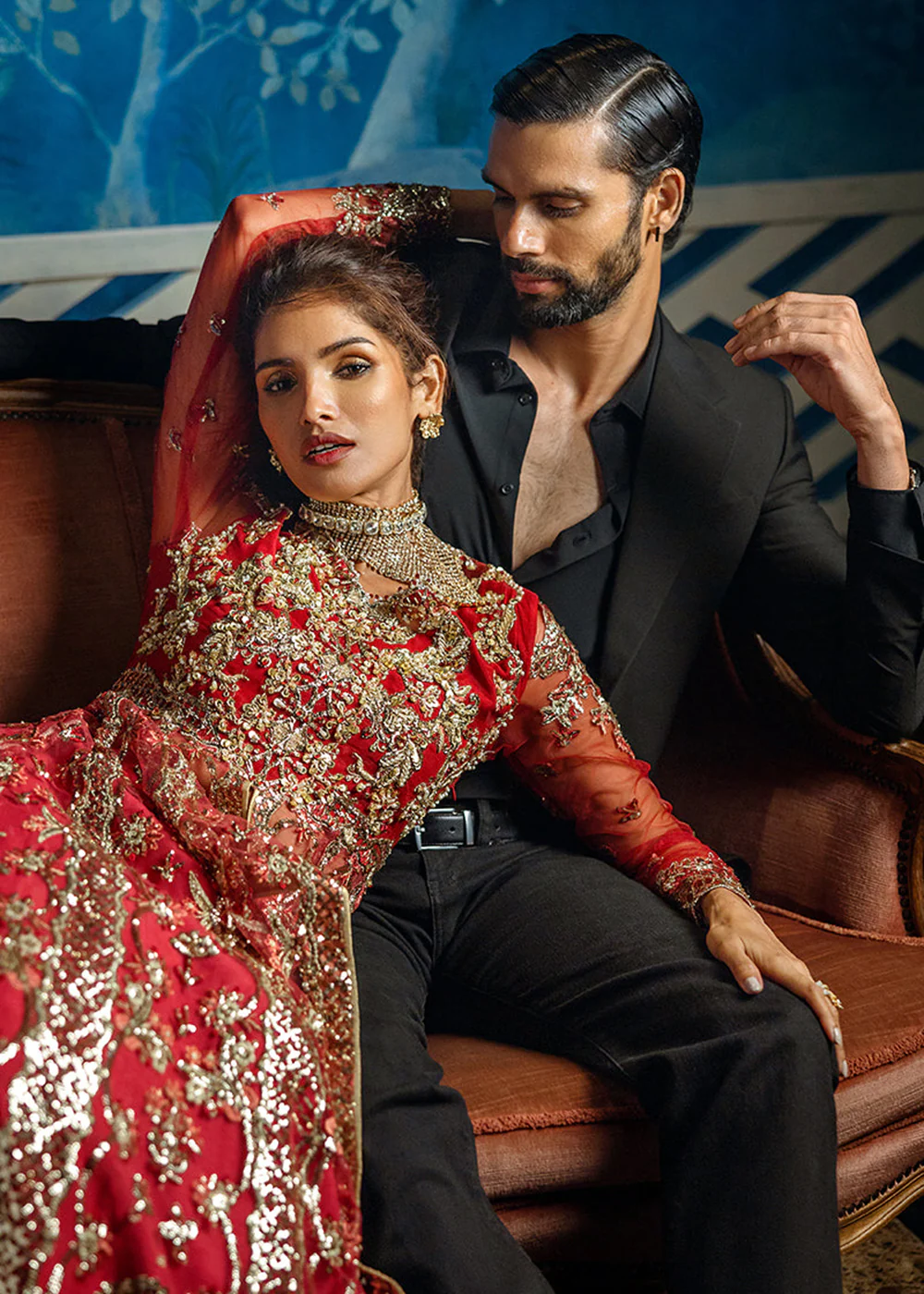 Stardust Luxury Wedding Collection '24 by Mushq | Red Carpet - Image 8
