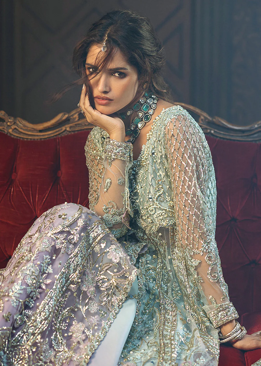 Stardust Luxury Wedding Collection '24 by Mushq | Silver Screen - Image 8