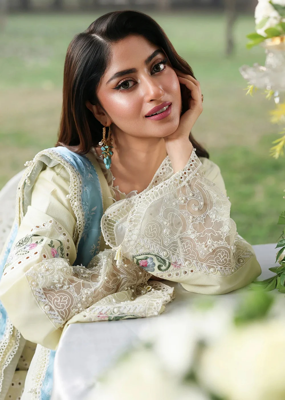 Tales of Petals Luxury Lawn '26 by Sardinia | DAISY DREAM - Image 2