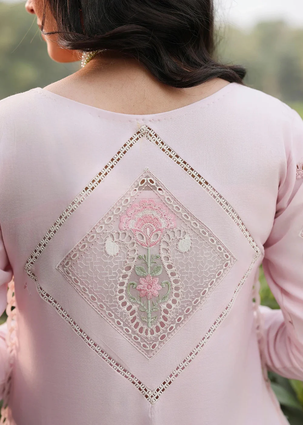 Tales of Petals Luxury Lawn '26 by Sardinia | PINK BREEZE - Image 3