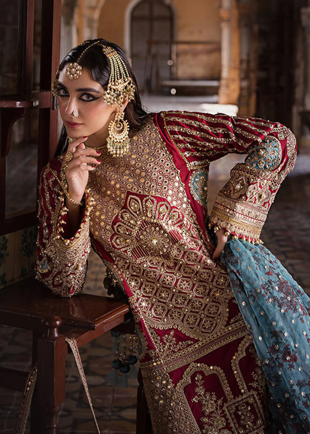 Talpur Dynasty '23 - Unstitched Festive Vol. IV by MNR - BIBI LAL - Image 11