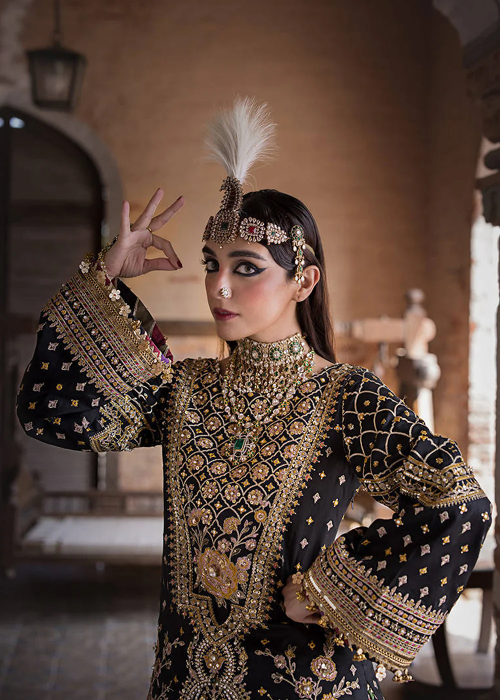 Talpur Dynasty '23 - Unstitched Festive Vol. IV by MNR - KOYAL - Image 13