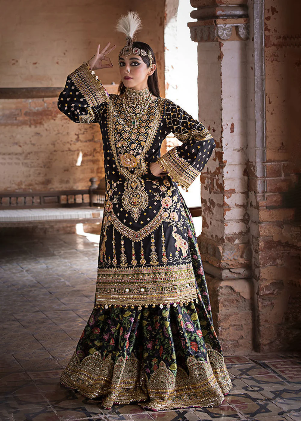 Talpur Dynasty '23 - Unstitched Festive Vol. IV by MNR - KOYAL - Image 5