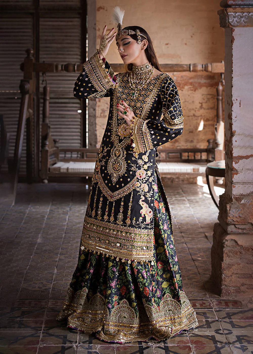 Talpur Dynasty '23 - Unstitched Festive Vol. IV by MNR - KOYAL - Image 6