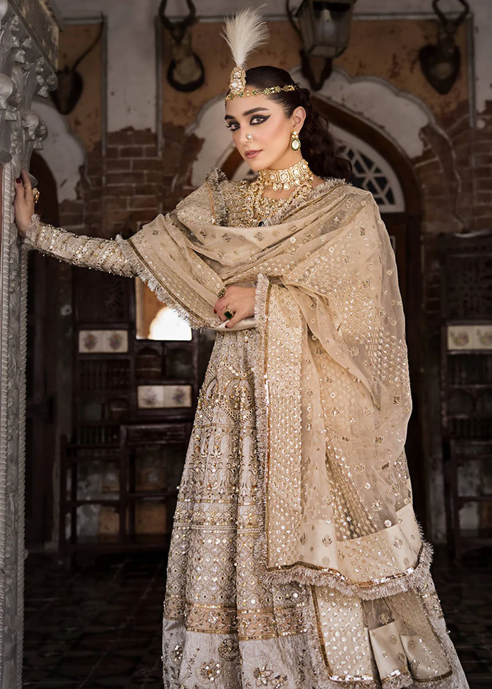 Talpur Dynasty '23 - Unstitched Festive Vol. IV by MNR - MOTI - Image 2