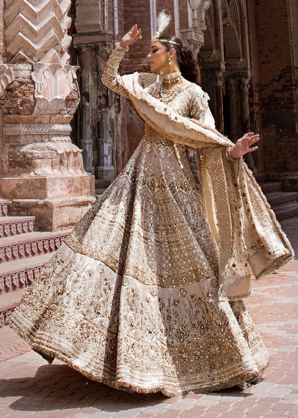 Talpur Dynasty '23 - Unstitched Festive Vol. IV by MNR - MOTI - Image 4