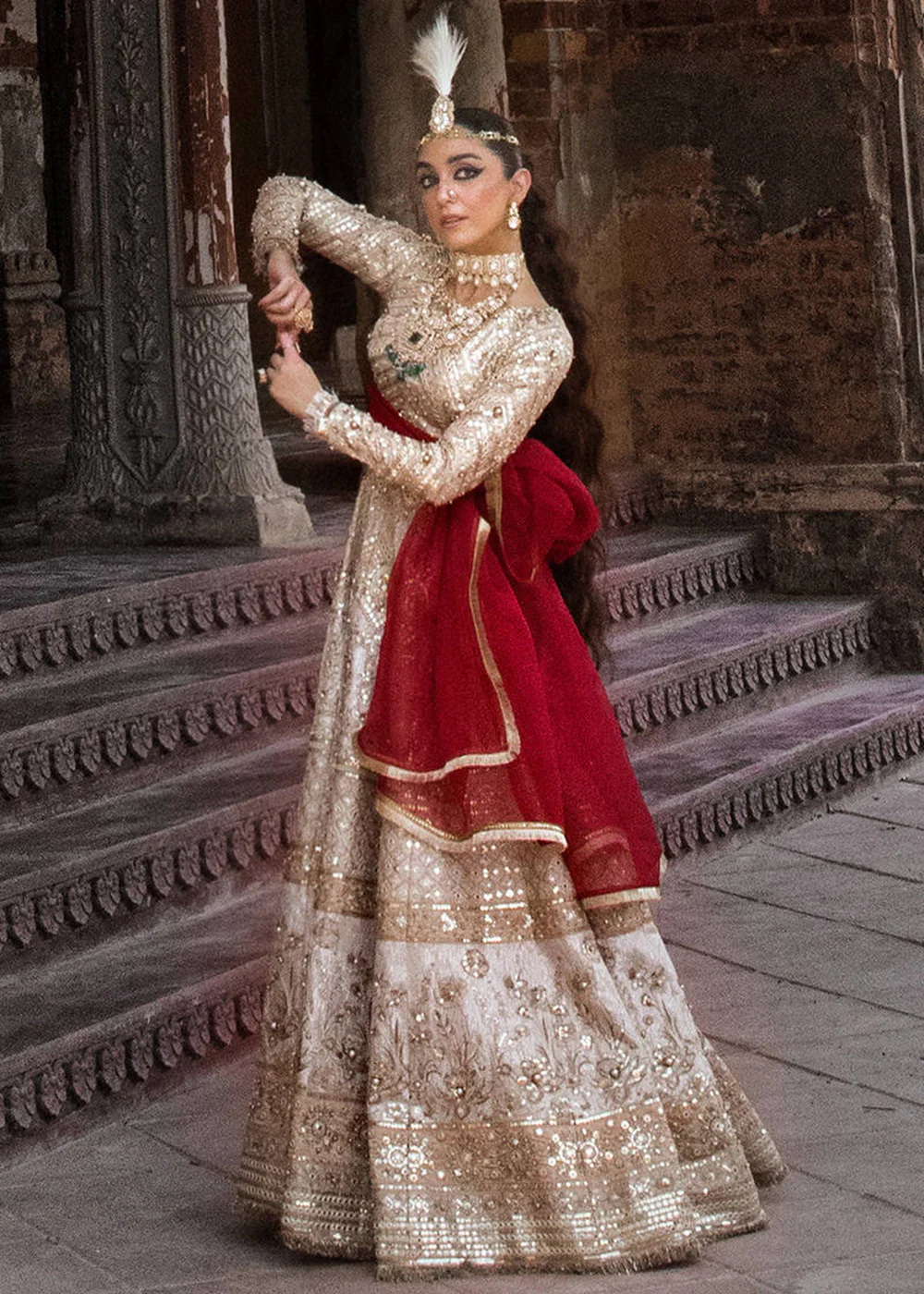 Talpur Dynasty '23 - Unstitched Festive Vol. IV by MNR - MOTI - Image 5